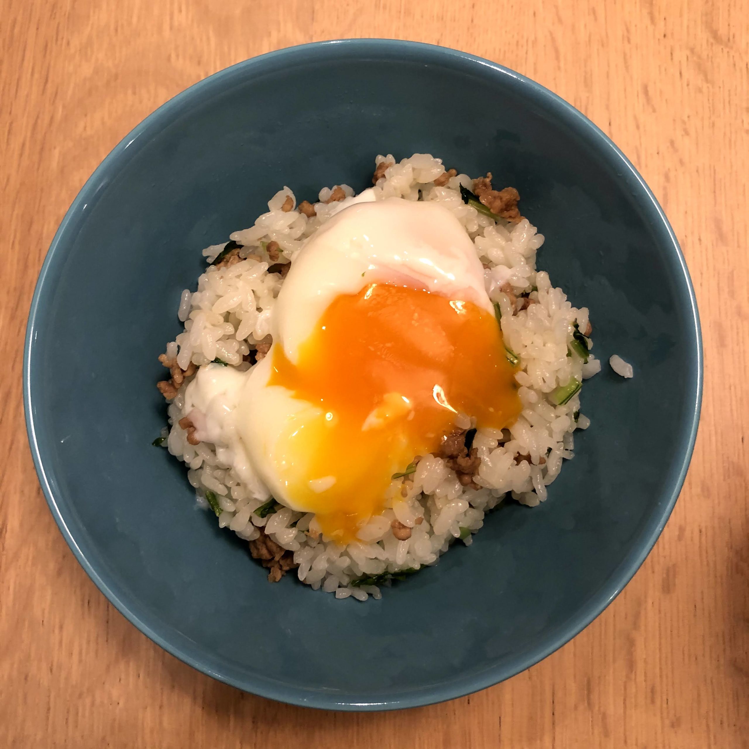 作ってみた 超簡単 壬生菜の漬物とそぼろの混ぜご飯 こどもたび